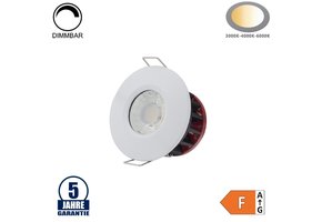 10W LED Einbauspot Rund CCT Dimmbar IP65
