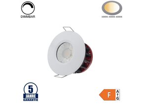 10W LED Einbauspot Rund CCT Dimmbar IP65