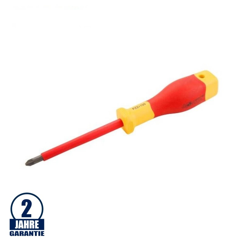 Schraubendreher isoliert VDE EN60900 PZ1 x 80mm