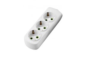 Steckdosenleiste 3-fach ohne Kabel 250V/16A
