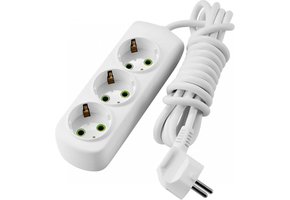 Steckdosenleiste 3-fach 3m Kabel 250V/16A