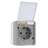 Siemens Delta AP Schuko-Steckdose 10/16A 250V IP44