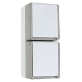 Siemens Delta AP Schuko-Steckdose 2-fach senkrecht 10/16A 250V IP44