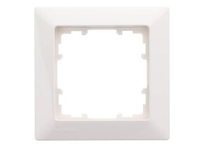 Siemens 1-fach Rahmen titanweiß DELTA line