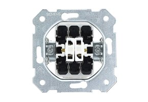 Siemens Doppelwechselschaltereinsatz DELTA 10A 250V