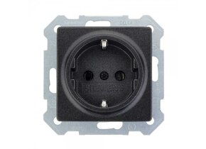 Siemens Schuko-Steckdose carbonmetallic DELTA i-System 10/16A 250V