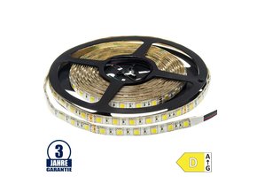 60SMD/m 12W/m 24V Professional Led Streifen 5025 Dual-LED Warm-Kaltweiß 5m Spritzwassergeschützt