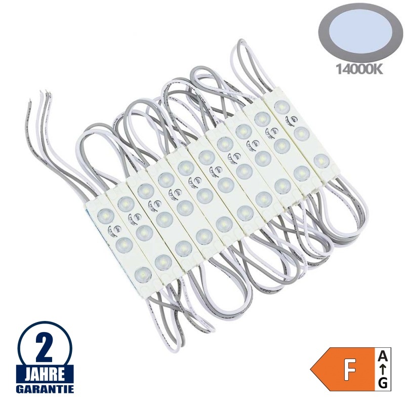 LED 12V SMD 3 2835 Modul 1W IP65 Skywhite SET 20Stk