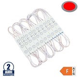 LED 12V SMD 3 2835 Modul 1W IP65 Rot SET 20Stk