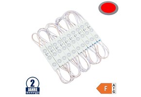 LED 12V SMD 3 2835 Modul 1W IP65 Rot SET 20Stk