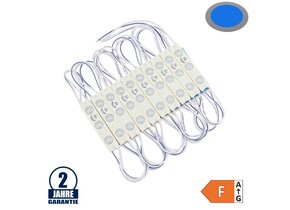 LED 12V SMD 3 2835 Modul 1W IP65 Blau SET 20Stk