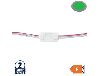 LED 12V SMD 3 3014 Modul 0,36W IP65 Grün SET 20Stk