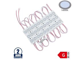 LED 12V SMD 3 2835 Modul 1,5W IP65 Skywhite SET 20Stk