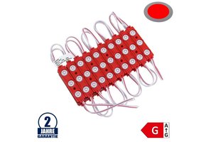 LED 12V SMD 3 2835 Modul 1,5W IP65 Rot SET 20Stk