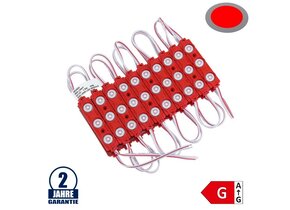 LED 12V SMD 3 2835 Modul 1,5W IP65 Rot SET 20Stk