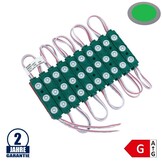 LED 12V SMD 3 2835 Modul 1,5W IP65 Grün SET 20Stk