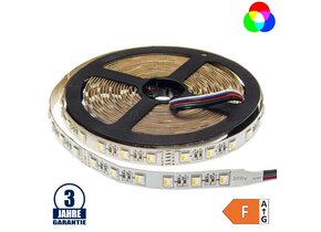 60SMD/m 16W/m 24V Professional LED Streifen RGBWW 5m Rolle