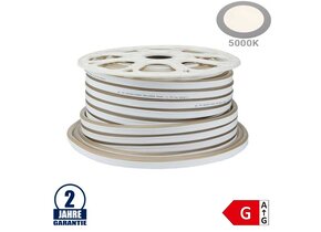 120SMD/m 8,5W 230V Led Flex-Neon Streifen Tageslicht 1m