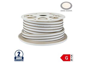 120SMD/m 8,5W 230V Led Flex-Neon Streifen Neutralweiß 1m