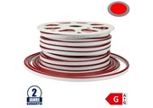 120SMD/m 8,5W 230V LED Flex-Neon Streifen Rot 1m