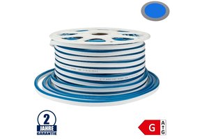 120SMD/m 8,5W 230V LED Flex-Neon Streifen Blau 1m