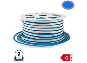 120SMD/m 8,5W 230V LED Flex-Neon Streifen Blau 1m