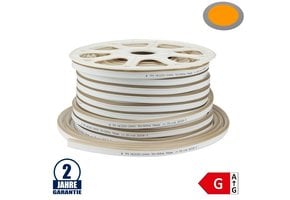 120SMD/m 8,5W 230V LED Flex-Neon Streifen Amber 1m