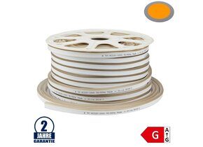 120SMD/m 8,5W 230V LED Flex-Neon Streifen Amber 1m