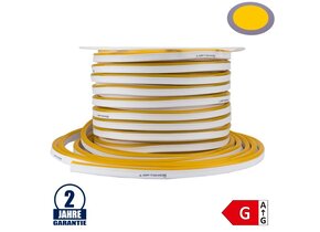 120SMD/m 8,5W 230V Led Flex-Neon Streifen Gelb 1m