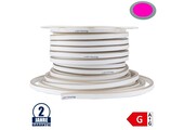 120SMD/m 8,5W 230V Led Flex-Neon Streifen Pink 1m