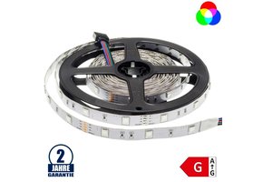 30SMD/m 7,2W/m 12V LED Streifen 5050 RGB 5m Rolle