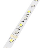 60SMD/m 14,4W/m 12V LED Streifen 5050 RGB mit Kaltweißen Dioden 5m Rolle