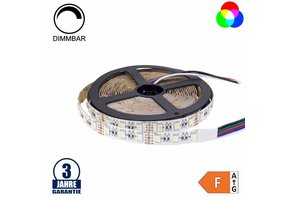 60SMD/m 16W/m 12V Professional LED Streifen RGBW 5m Rolle