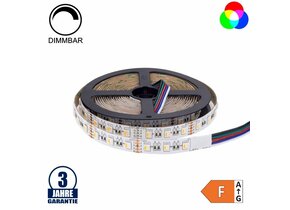 60SMD/m 16W/m 12V Professional LED Streifen RGBWW 5m Rolle
