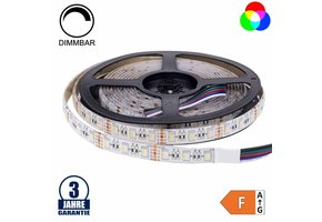 60SMD/m 16W/m 12V Professional LED Streifen RGBW Spritzwassergeschützt 5m Rolle
