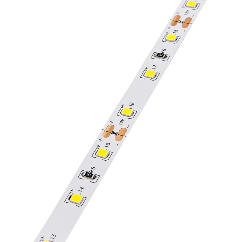 60SMD/m 4,8W/m 12V LED Streifen 3528 Warmweiß 5m