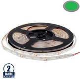 60SMD/m 4,8W/m 12V LED Streifen 3528 Grün Spritzwassergeschützt 5m
