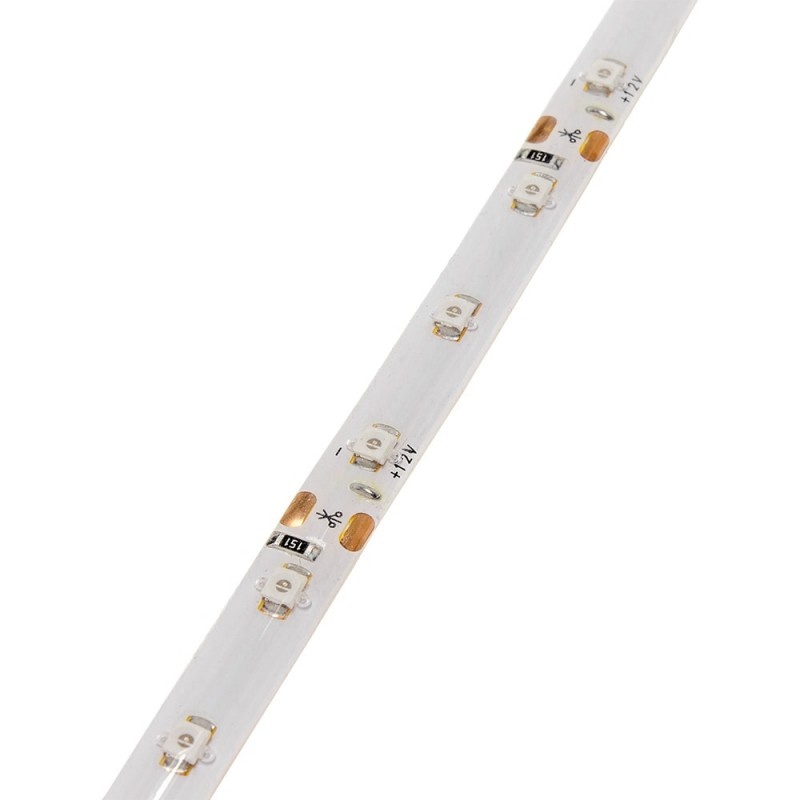 60SMD/m 4,8W/m 12V LED Streifen 3528 Grün Spritzwassergeschützt 5m