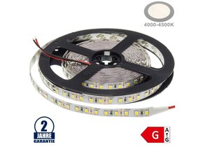 120SMD/m 9,6W/m 12V LED Streifen 2835 Neutralweiß 5m