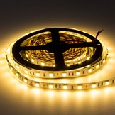 60SMD/m 14,4W/m 12V LED Streifen 5050 Warmweiß 5m
