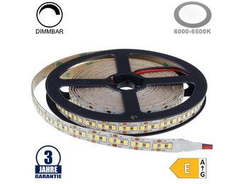 198SMD/m 20W/m 12V Professional LED Streifen 2835 Kaltweiß 5m