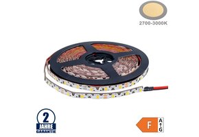 60SMD/m 7,2W/m 12V LED S-Streifen 2835 5m Warmweiß