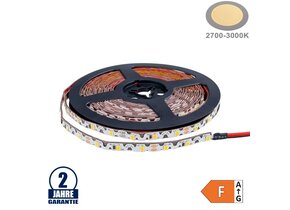 60SMD/m 7,2W/m 12V LED S-Streifen 2835 5m Warmweiß