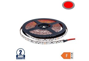 60SMD/m 7,2W/m 12V LED S-Streifen 2835 5m Rot