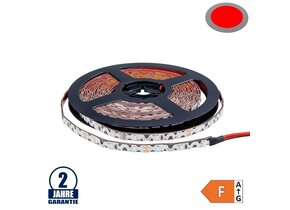60SMD/m 7,2W/m 12V LED S-Streifen 2835 5m Rot