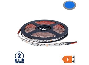 60SMD/m 7,2W/m 12V LED S-Streifen 2835 5m Blau