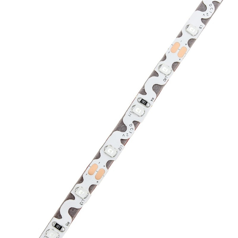 60SMD/m 7,2W/m 12V LED S-Streifen 2835 5m Grün