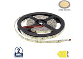120SMD/m 9,6W/m 24V LED Streifen 3528 Warmweiß 5m