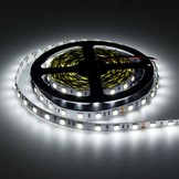 60SMD/m 14,4W/m 24V LED Streifen 5050 Kaltweiß 5m