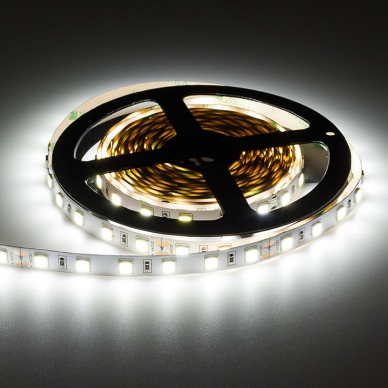 60SMD/m 16W/m 24V Professional Led Streifen 5054 Kaltweiß 5m